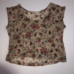 POETRY Dainty Floral Lace Top